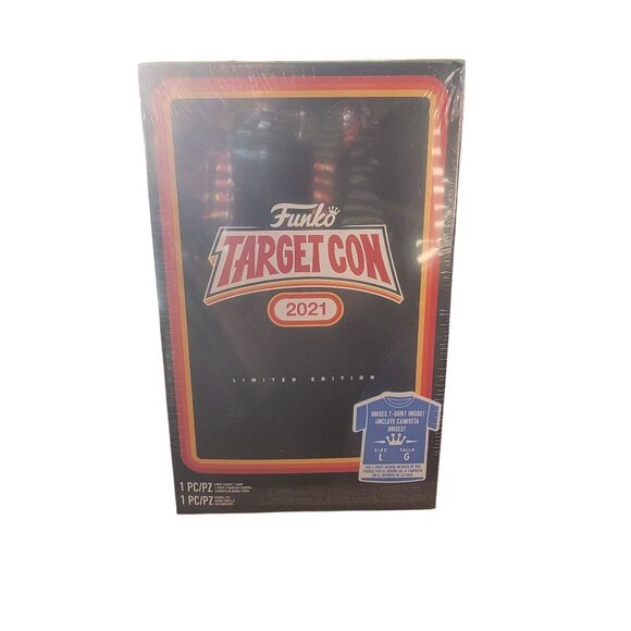 Funko Target Con 2021 Limited Edition T-Shirt & Enamel Pin Box Set - Picture 1 of 4